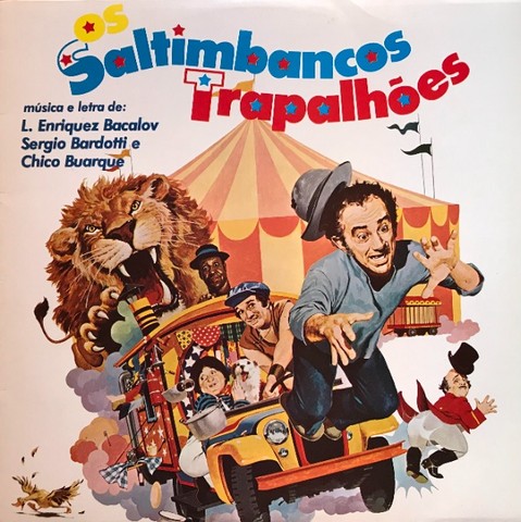 Disco LP Vinil Os Saltimbancos Trapalhões