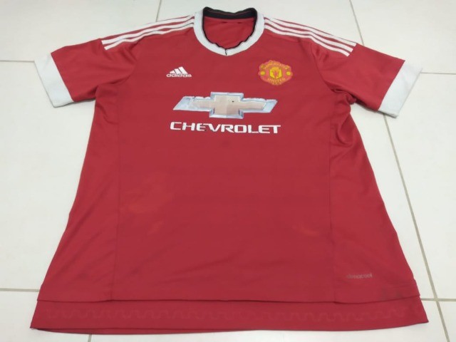 Camisa Manchester United Adidas home 2015/2016 tam. G
