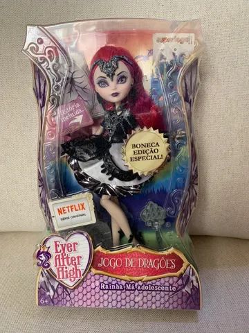 BONECA EVER AFTER HIGH FILHA DA RAINHA MÁ RAVEN QUEEN - Loja