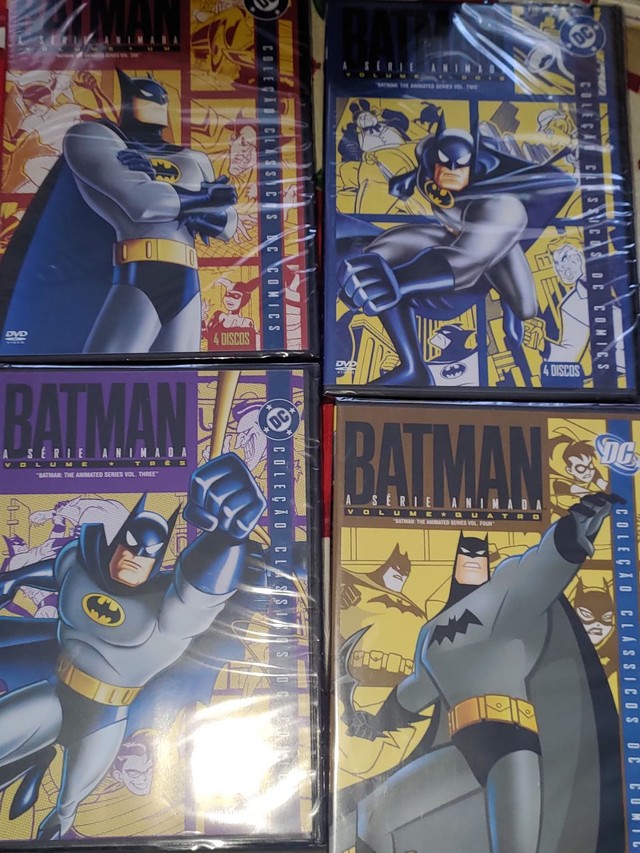 dvd box batman a serie animada original 4 volumes lacrados - CDs, DVDs etc  - Jardim Paraíso, São Carlos 1151040973 | OLX