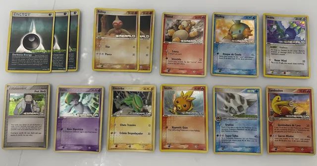 Lote Pack Pokémon Cartas Reverse Foil Sem repetidas - Copag - Deck de Cartas  - Magazine Luiza