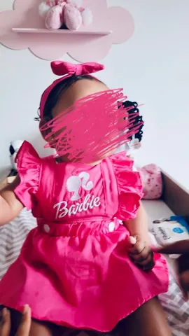 Vestido infantil da barbie em são paulo identico ao da barbie