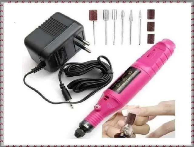 Lixadeira portátil elétrica para manicure