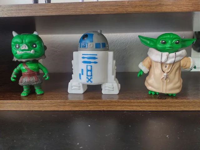 01 Bonecos Action Figure Star Wars ou Harry Potter ou Narruto - Foto 2