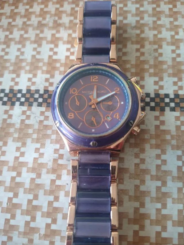 Relógios Michael kors original 2 peças funcionar perfeitamente - Foto 3