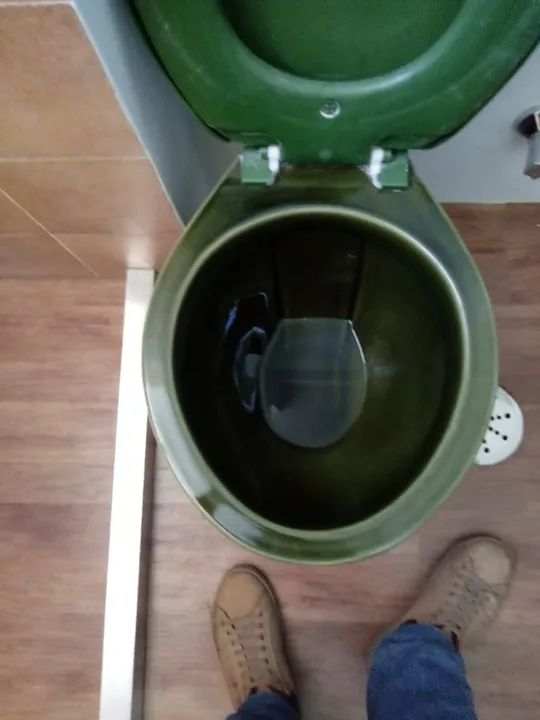 Conjunto Completo: Vaso com tampo e spood, Bidê com  metais. e Pia com metais e Pedestal,  - Foto 2