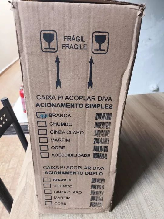 1 caixa acoplada simples onix 6 litros nova - Foto 3