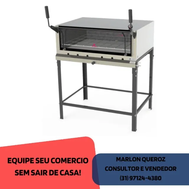 Forno Refratário a Gás 90x90 Progas