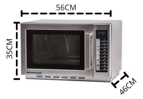 Microondas Menumaster Mcs10tsb Aço Inoxidável 34l 220v 