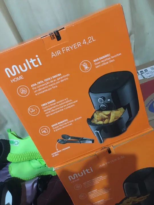 Air Fryer Multilaser 4,2L - Novo - Foto 2