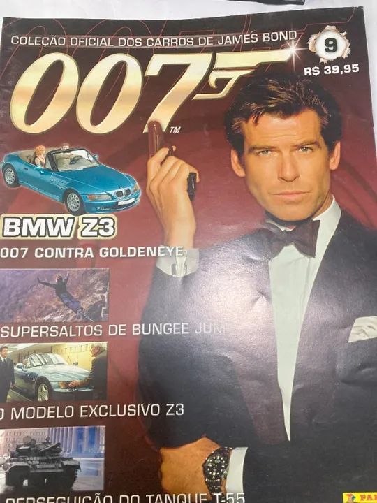 Miniatura BMW Z3 James Bond 007 contra Goldeneye 1:43 Ed.09