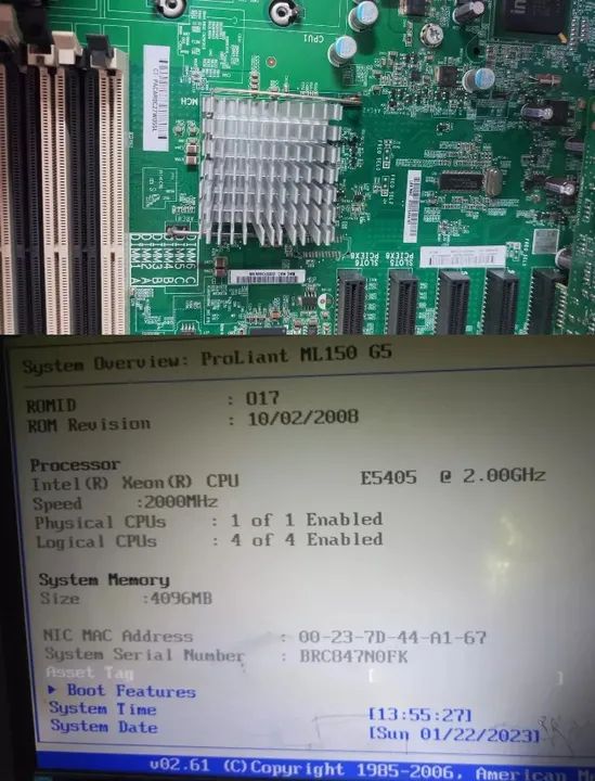 Servidor HP Proliant Ml150 G5 Xeon E5405 4GB Sem HD Funcionando - Foto 6