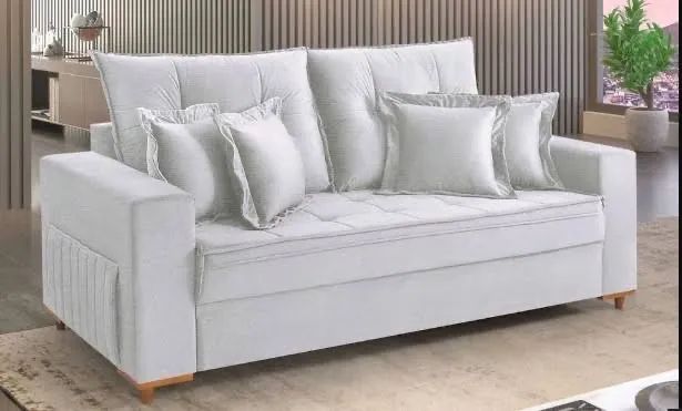 Sofá Lirio 3 lugares Home Design p65 - Foto 2