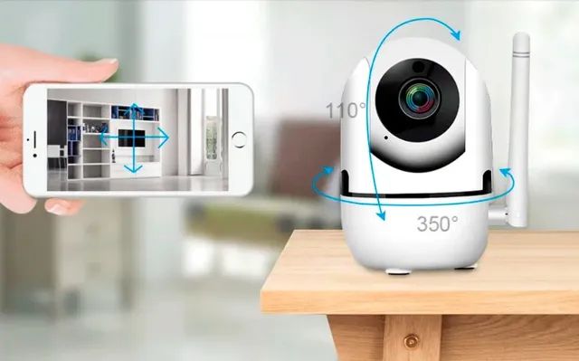 Camera IP Wifi Rotativa, P2P 720P - Foto 5