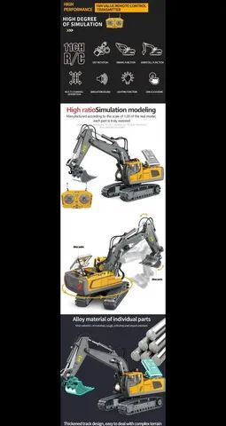 Esteira retroescavadeira Bulldozer simulação.
