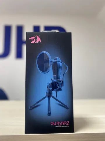 Microfone Gamer Streamer Quasar 2 - Captação de Áudio de Alta Qualidade - Loja Física