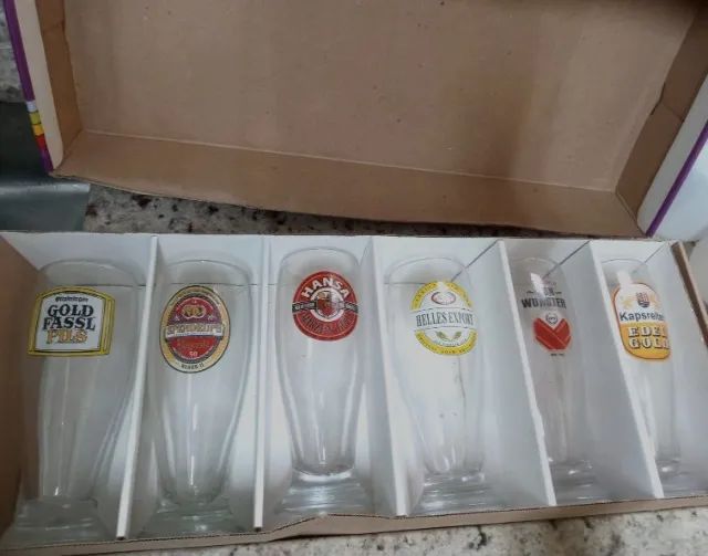 Conjunto Happy Hour Copo Tulipa 300ml 6 Peças Ruvolo- Novo - Foto 2