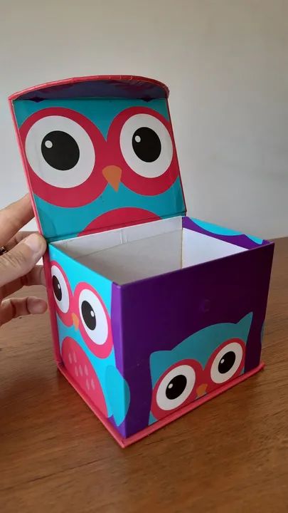 Porta trecos artesanais com tampa - Foto 4