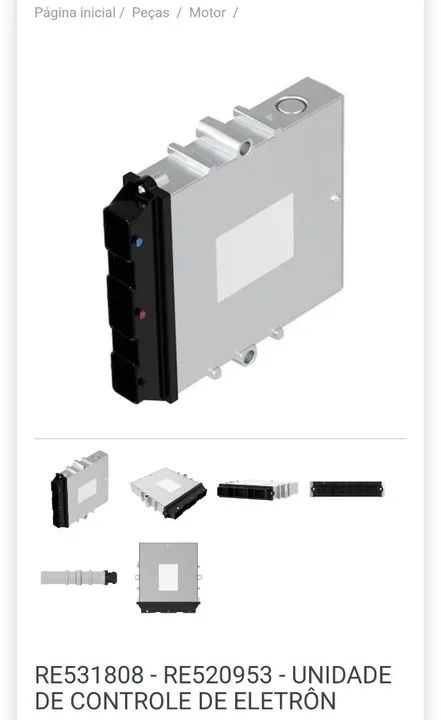 Controle de Motor Deere RE531808 - Foto 2