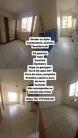 VENDO APARTAMENTO - TORQUATO TAPAJÓS 