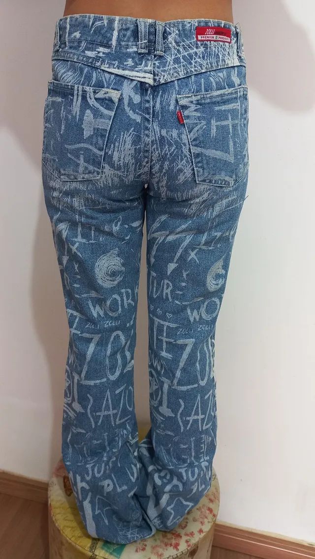 Calça jeans tam 36/38  - Foto 4