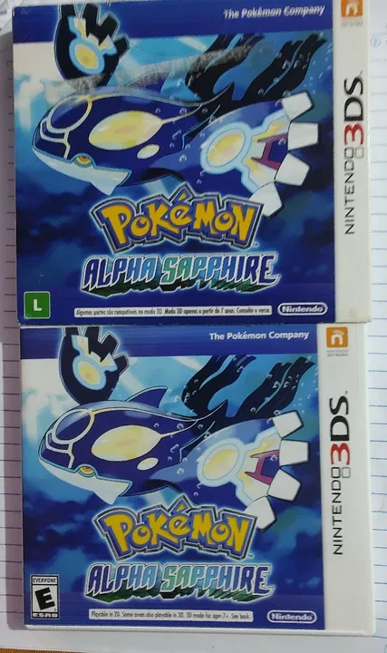 Pokémon Alpha Sapphire para 3DS na Luvinha Completo Impecável