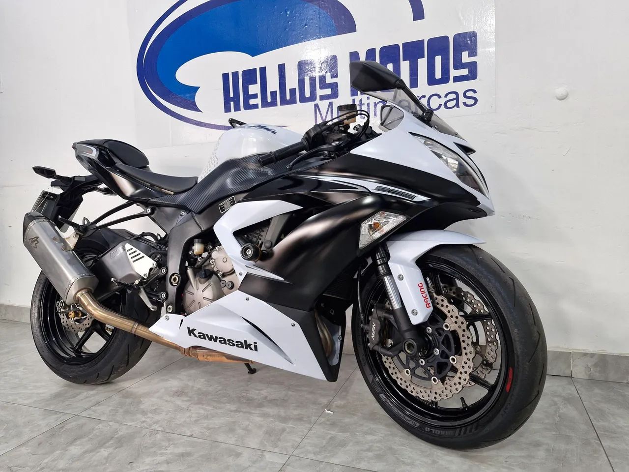 Kawasaki ninja Zé636r2013 aceito cartão 12 x 18x 21x 1.5% am aceito moto na troca fin 48x  - Foto 9