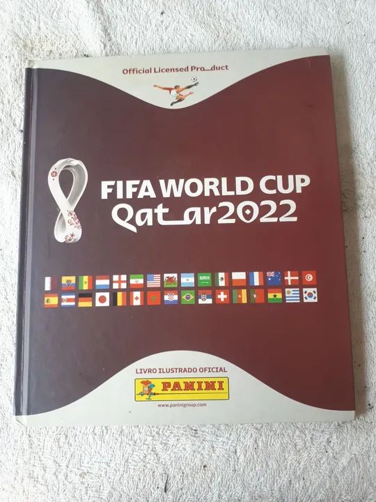 Livro ilustrado da Copa do Mundo FIFA Catar 2022 - Panini