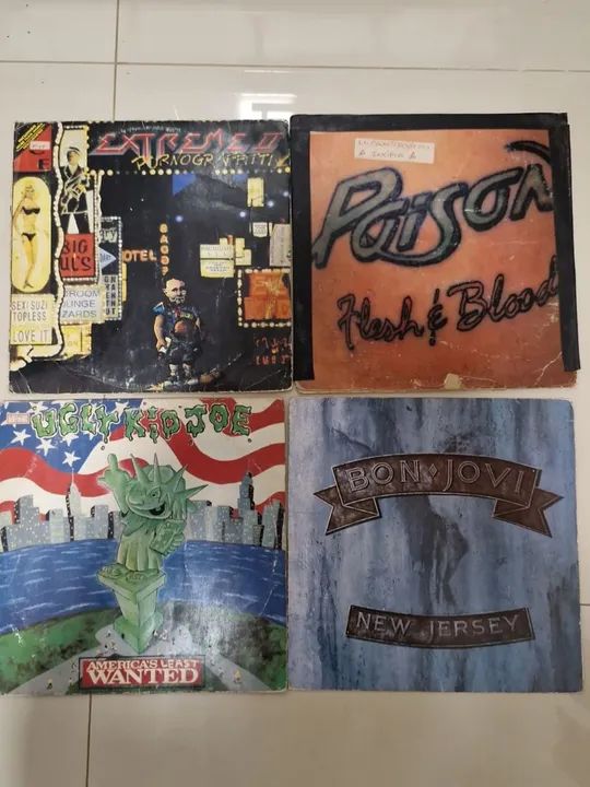 Discos de vinil de rock, valores na descrição - Foto 2