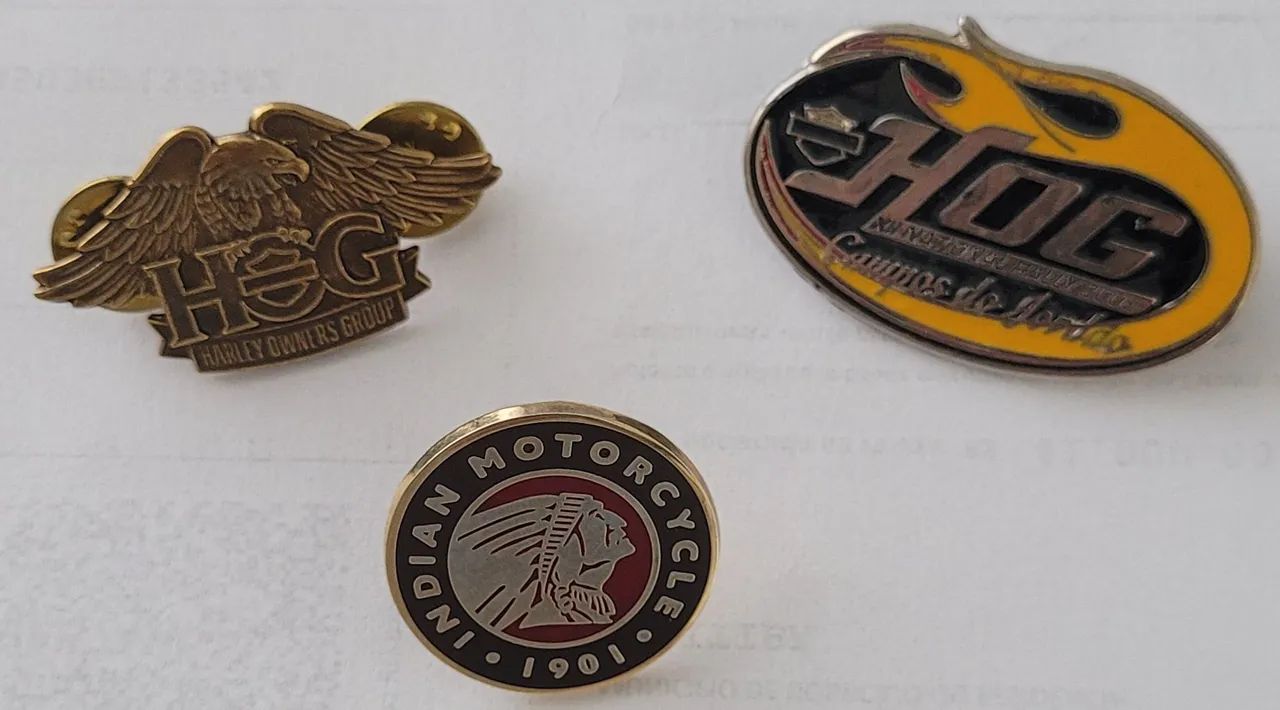 3 Pins Harley Davidson HOG