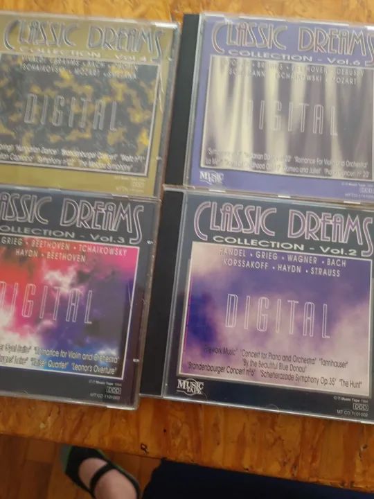 4 CDs música erudita/clássica
