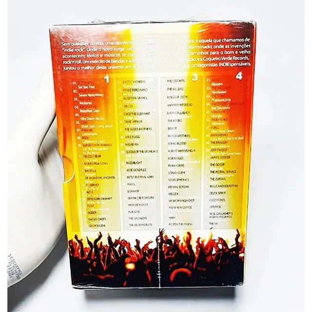 BOX DVDs Indispensáveis - Os maiores nomes do Indie Rock em shows ao vivo - Foto 4