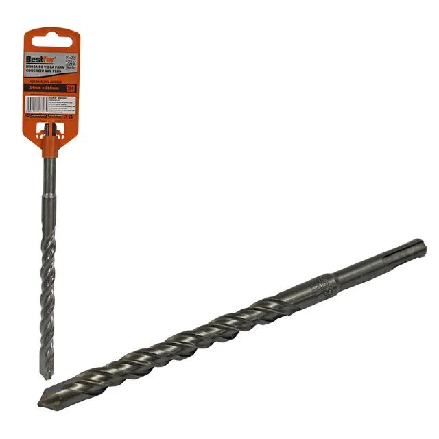 Broca De Videa P/concreto Sds Plus 14mmx210mm Bfh2083 1