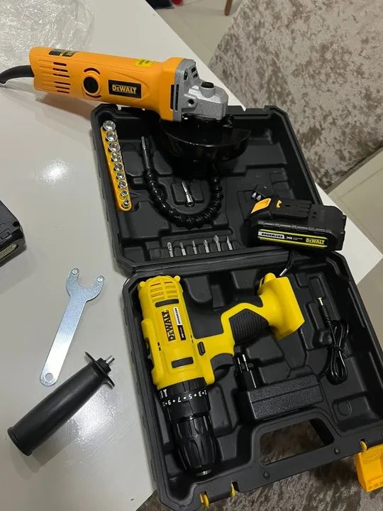 Parafusadeira dewalt 20v e esmerilhadeira ( as duas 589 aceito cartão  - Foto 2