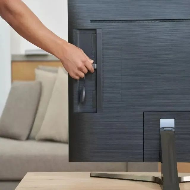 Google Chromecast 3 Chromecast 3 Full HD de 3ª geração Loja Coimbra Computadores - Foto 2