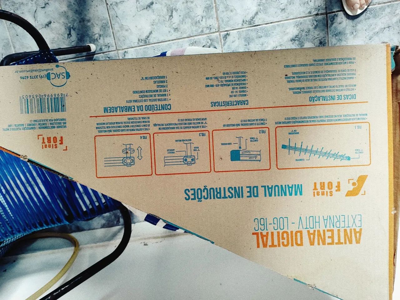 Antena Digital Externa HDTV - Log-16C - Foto 2