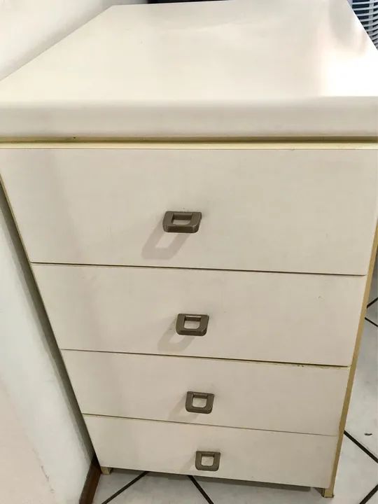 Cômoda 4 gavetas MDF - Foto 2