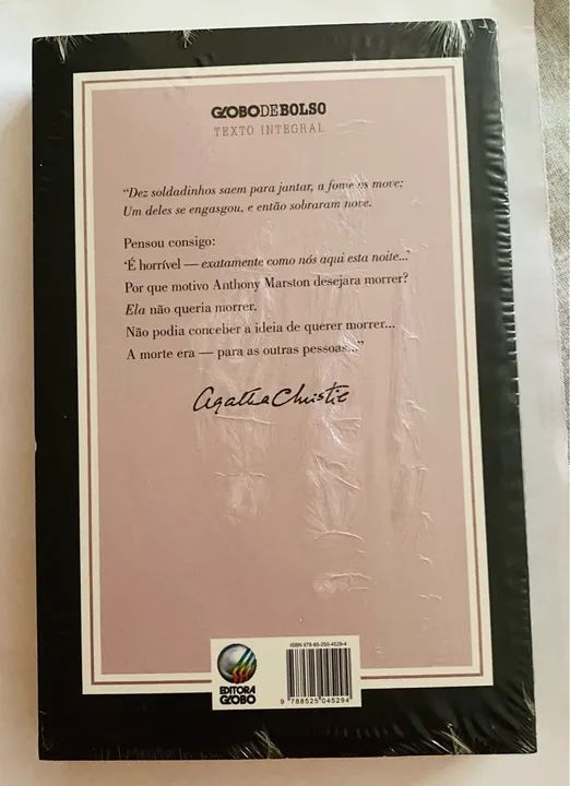 E Não Sobrou Nenhum - Agatha Christie - Globos de Bolso - Foto 2
