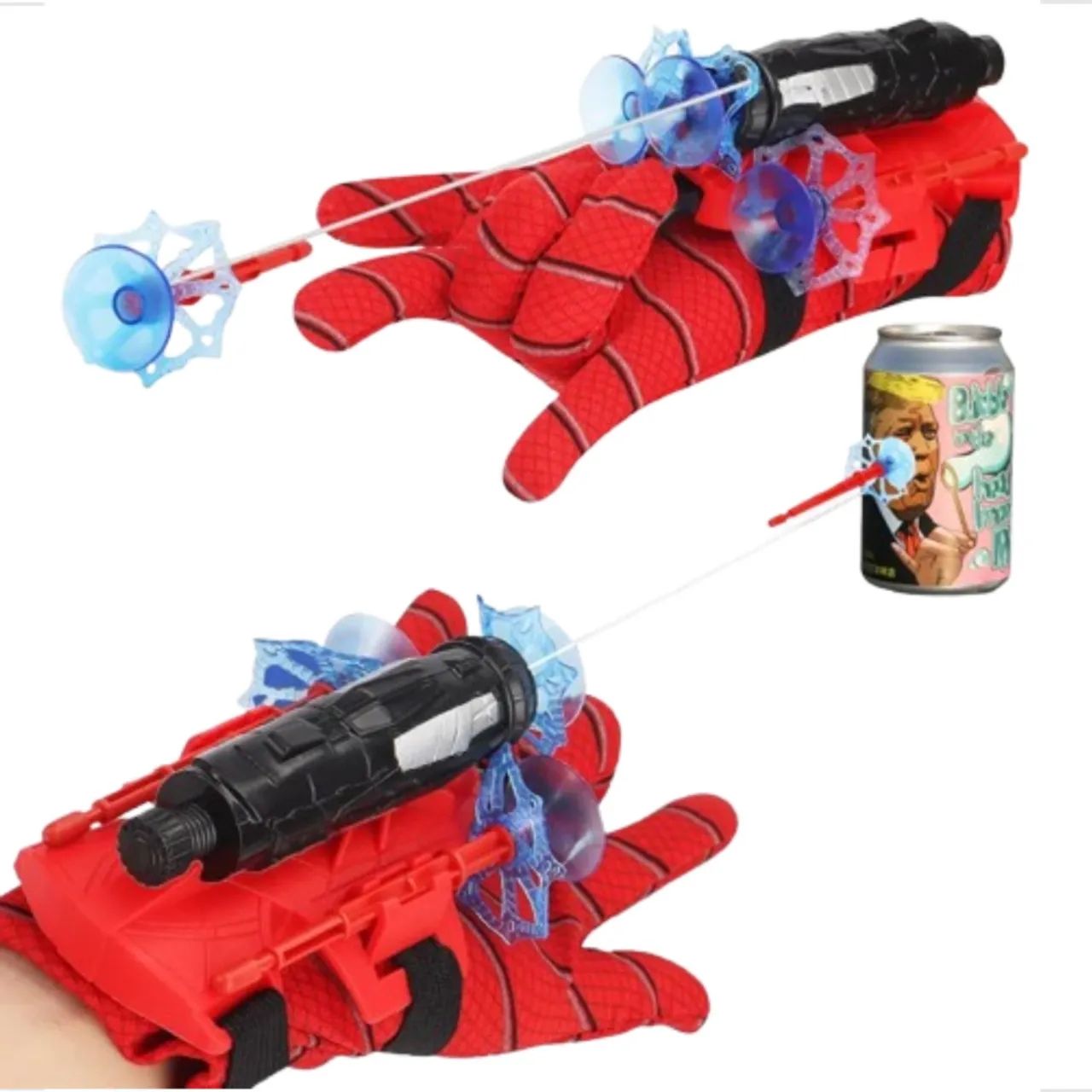 ?Lança dardo teia Spider Man com luva Homem aranha brinquedo lançador - Foto 2