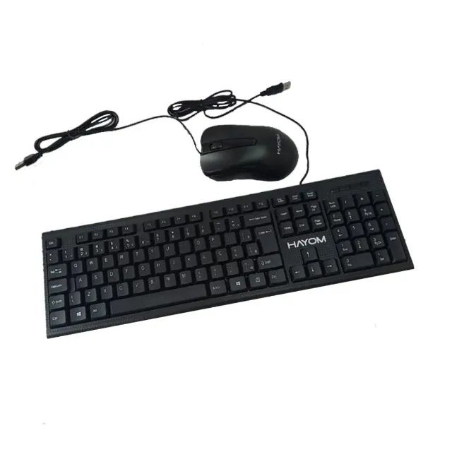 Kit Teclado e Mouse com fio Office Tc3216 - Hayom - Foto 3