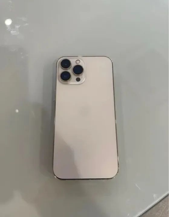 iPhone 13 Pro Max Dourado - Novo