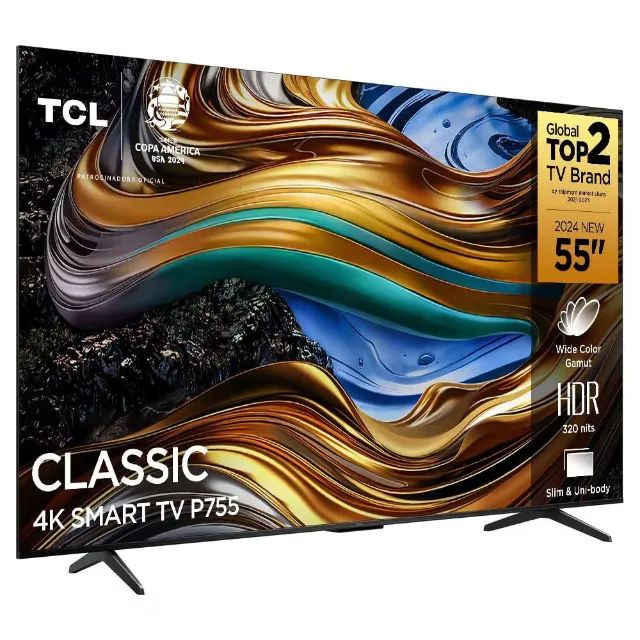 SMARTV TCL 55 POLEGADAS NOVA 1 ANO DE GARANTIA - Foto 2