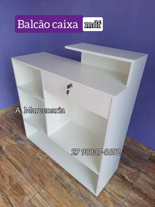 Balcão mdf para loja
