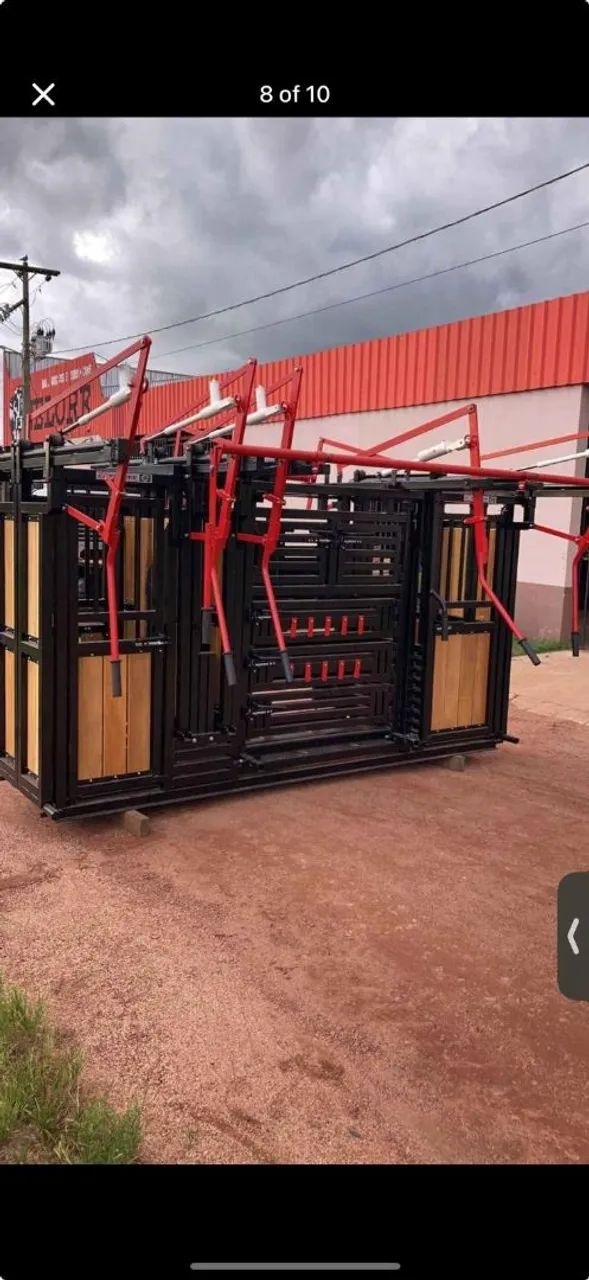 TRONCO DE CONTENÇÃO BOVINO COM BALANÇA ELETRÔNICA (GADO)