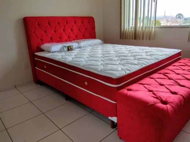 Colchão Massageador Premium + Cama Box e Cabeceira GRÁTIS -  - Foto 5