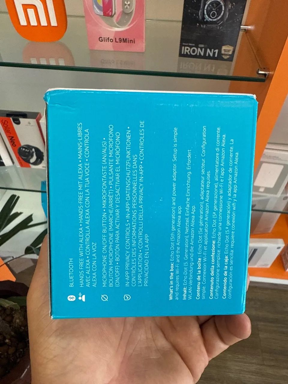 Echo Dot - Alexa 5 -  Amazon Nova e Lacrada  - Foto 5