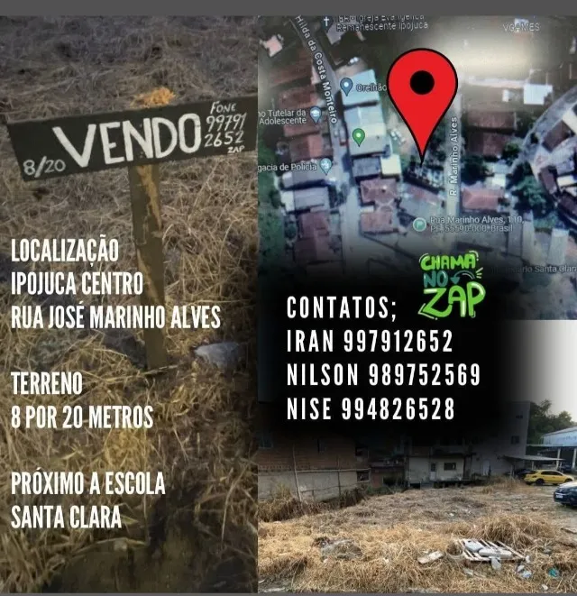Terreno em ipojuca