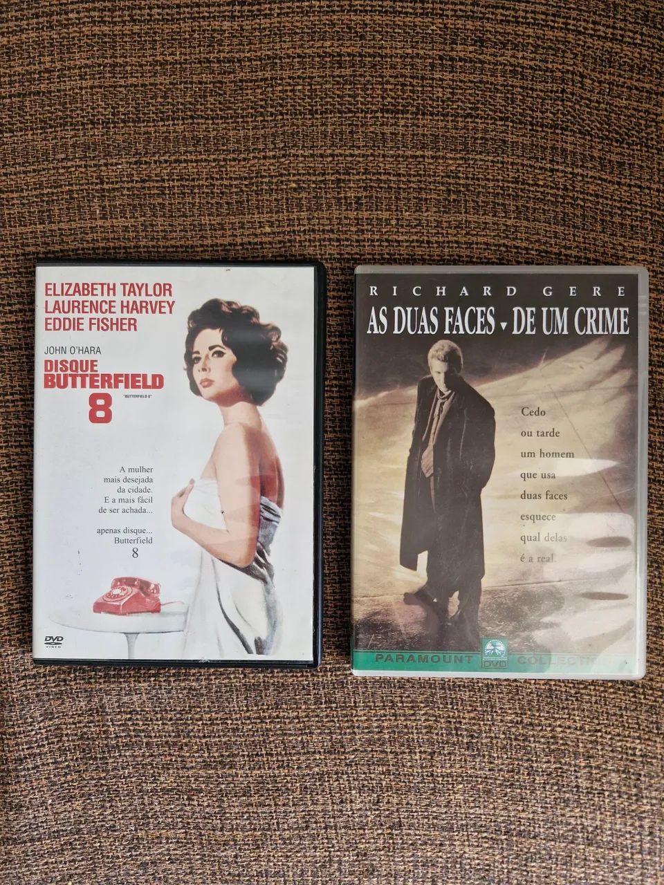 DVD Disque Butterfield 8 e As Duas Faces de um Crime