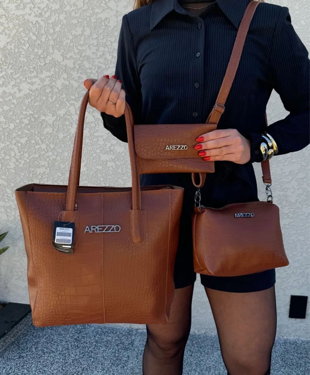 Kit 3 bolsas Arezzo  - Foto 2