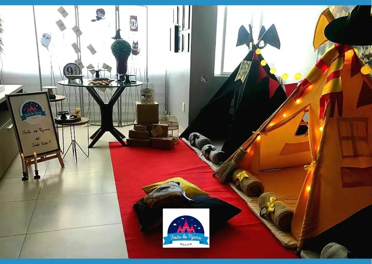 KIT FESTA DO PIJAMA PARA COMÉRCIO Brinquedos e Jogos Casa